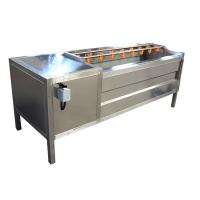 Máquina de Descascar Cebola PLC 2000kg/H Máquina de Descascar Pele de Gengibre Alho
