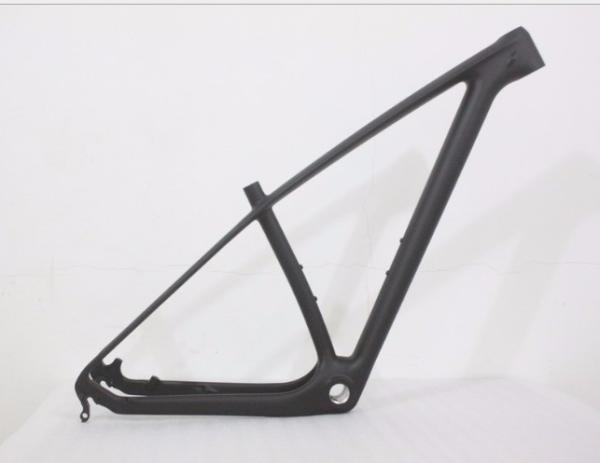 Quadro de bicicleta de montanha de carbono 29er de fibra de carbono T800 12 mm através do eixo BB30 Tubos de cabeça cônicos
