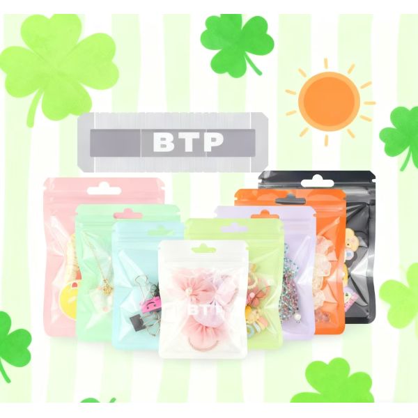 Recyclable Zipper Bag for Music Headphones & Earphones with Gravure Printing BOPP Material OEM/ODM Customizable
