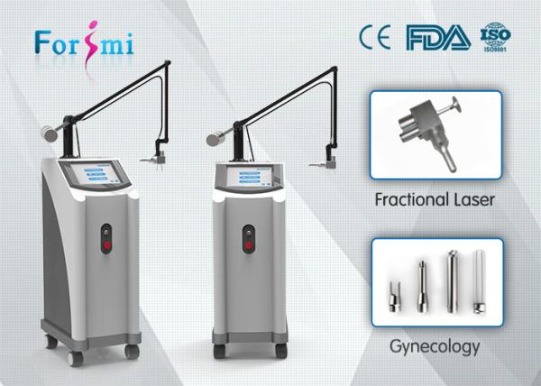 Milk white and space gray mixed painted,easy procedure and immediate results,Fractional CO2 Laser Machine