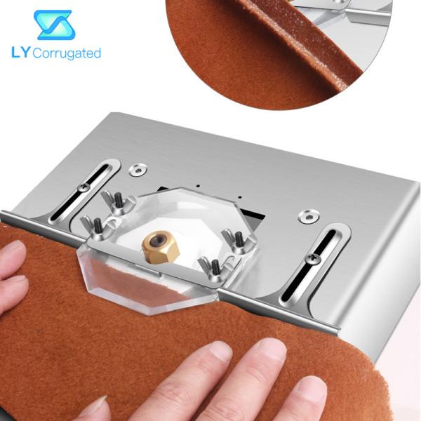 Текстиль Кашемировая ткань Промышленный режущий нож Восьмиугольный 68x10x0.6 мм Керамический нож