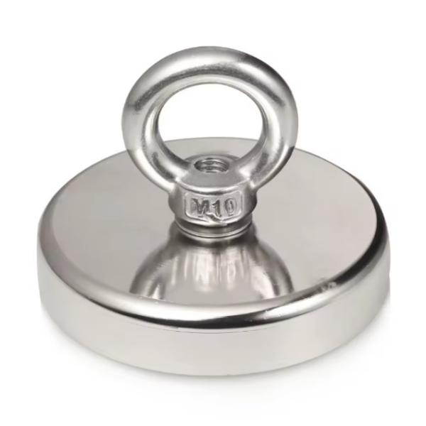 Customized Super Strong Fishing Magnets Neodymium Nickel Plating