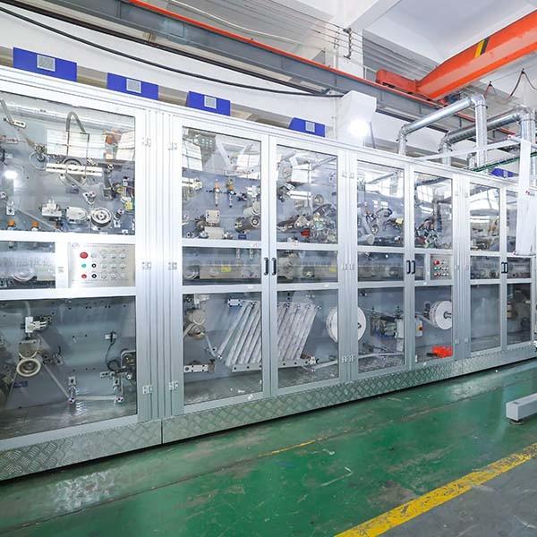 Fully Automatic Sanitary Napkin Making Machine With Packaging System