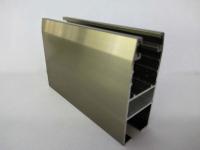Place Champagne Extrusion Aluminium Door Profiles avec la stabilité forte