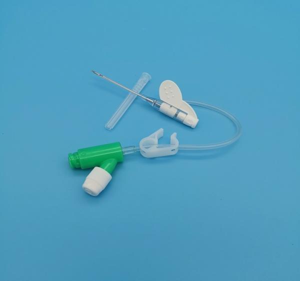 18G Y Positive Pressure Type Disposable Iv Cannula Surgical Infusion/Blood Transfusion Green