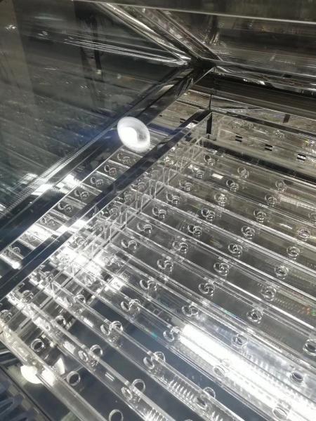 7 Pans Stainless Steel Ice Cream Showcase Freezer with Auto Defrost