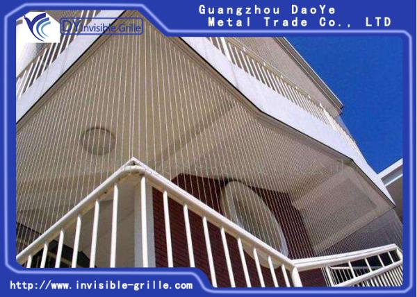 Horizontal Anti Dust Secure Balcony Invisible Grille