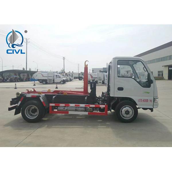 4m3 Hook Arm Garbage Truck / Rubbish Car / Pull Arm Garbage Truck / Dustbin Lorry / Bin Wagon