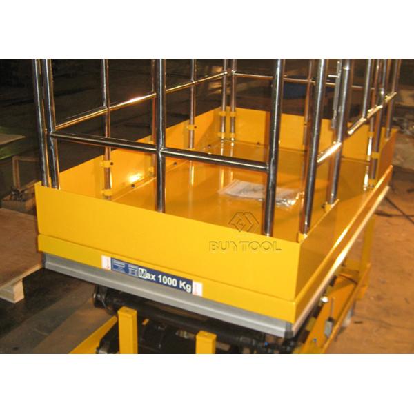 Plate-forme mobile de Mini Electric Mobile Scissor Lift de tables élévatrices d'Access de rambarde petite