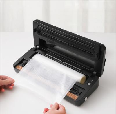 Compact Vacuum Sealer Machine 200W Strong Suction Dry / Wet Mode Built In Cutter
