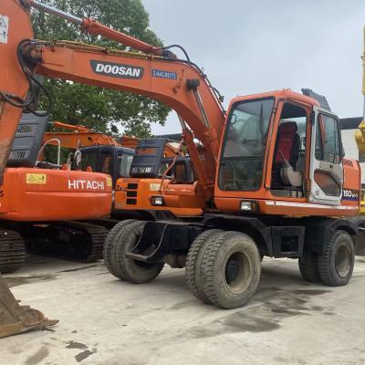 Doosan 150w-7 Second Hand Excavator Machine With Wear Resistant Tracks