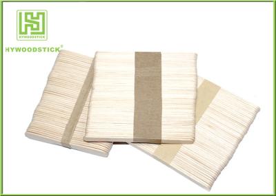 Promote Ice Cream Wooden Sticks , Eco Odorless Ice Cream Tasting Spoons