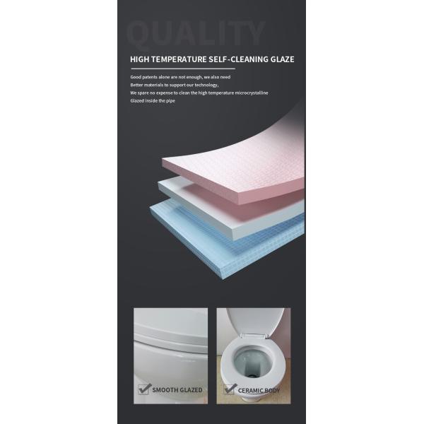 Двойной туалет части кудели керамики 180мм комода ловушки притока 3Л/6Л п п