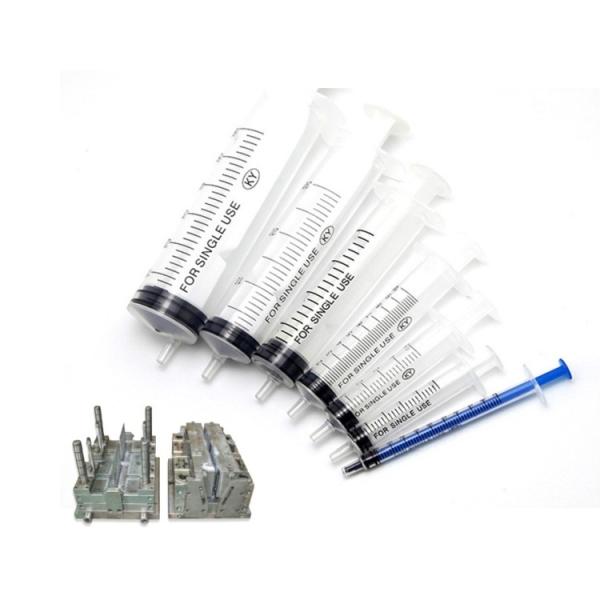 Custom Injection Mold For Syringe Parts Plastic Safety And Health Syringe Fittings