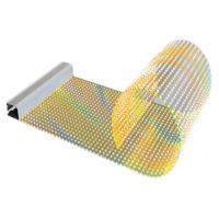 Affichage de film LED transparent P10 extérieur à LED