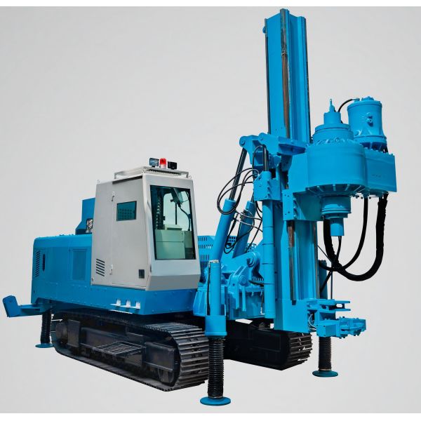 Jet Grouting Drilling Rig Capable Of Underground Engineering And Ground Improvement Tasks