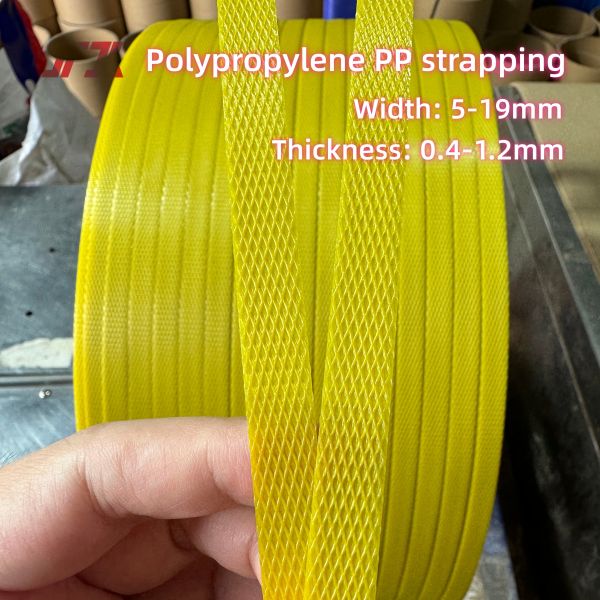 Automatic PP packing belt  transparent 12mm PP packing belt for automatic strapping tools