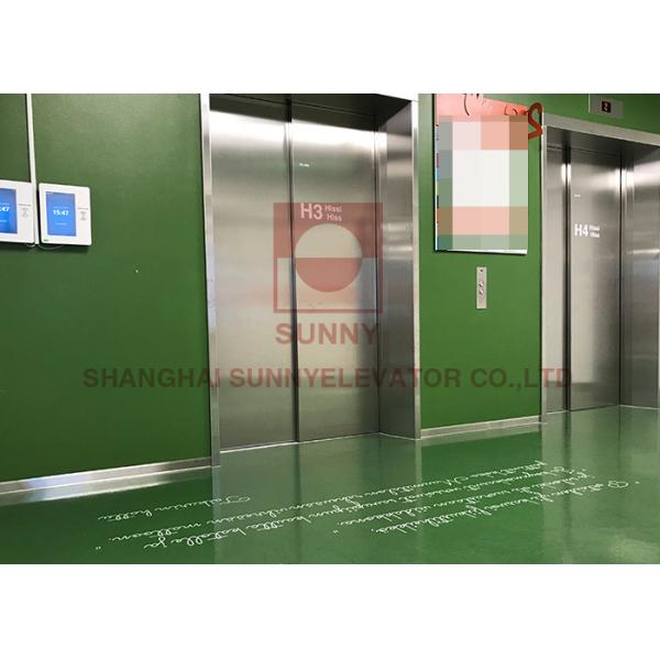 1600kg Load ISO9001 Certified Hospital Elevator with Side Opening Entrance for Medical Use