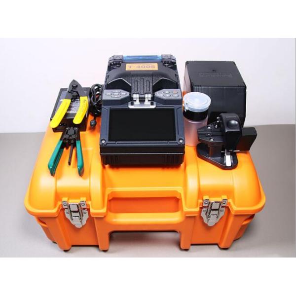Polyester Fiber Blowing Equipment T-400S Fusion Splicer 0.01dB SMF 0.02dB