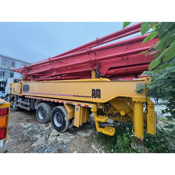 Putzmeister Concrete Pumpers 56m Reach 4 Boom Sections 14150*2500*3955mm Top Efficiency