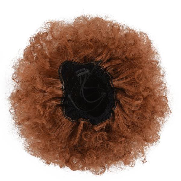 Donut Chignon Hair Pieces Durable Synthetic Hair Chignon for Elegant and Timeless Bun