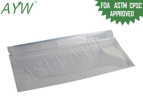 O saco branco da folha de SY/PR/1 grama que empacota o Weed médico semeia o plástico laminado