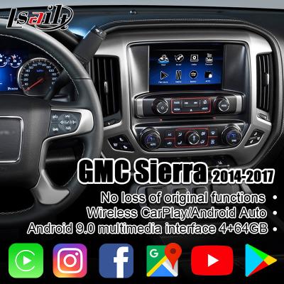 PX6 4GB CarPlay/multimédios de Android conectam para a serra YuKon com as Multi-línguas, mapa em linha de GMC de Google, NetFlix
