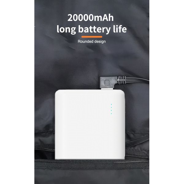 OEM Portable Charger Power Bank Mobile Power Supply 45W 20000mah For Heated Vest
