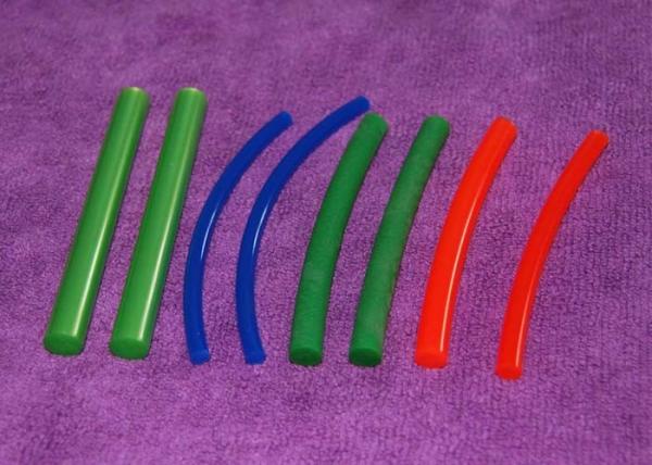 Industrial Transmission Conveyor green rough PU Cord polyurethane round belt