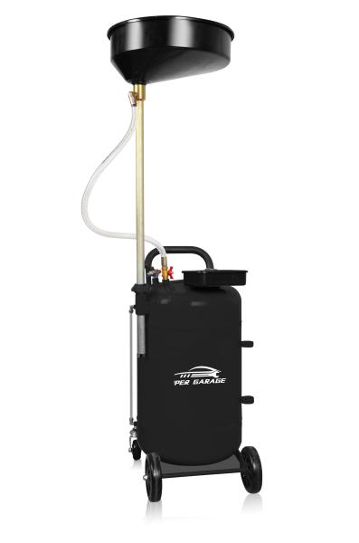 Pneumatic Oil Draining Machine 80L 1.6m Discharging Hose 200L/Min