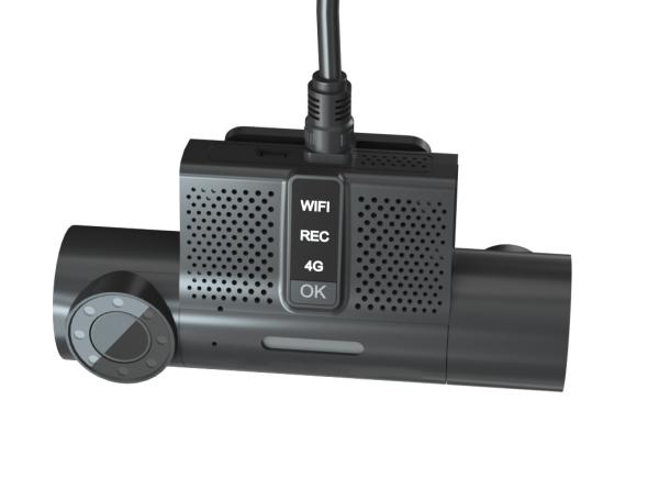 Dashcam de Segurança Ativa, rastreamento em tempo real 2ch IO Input 1ch IO Output com botão SOS