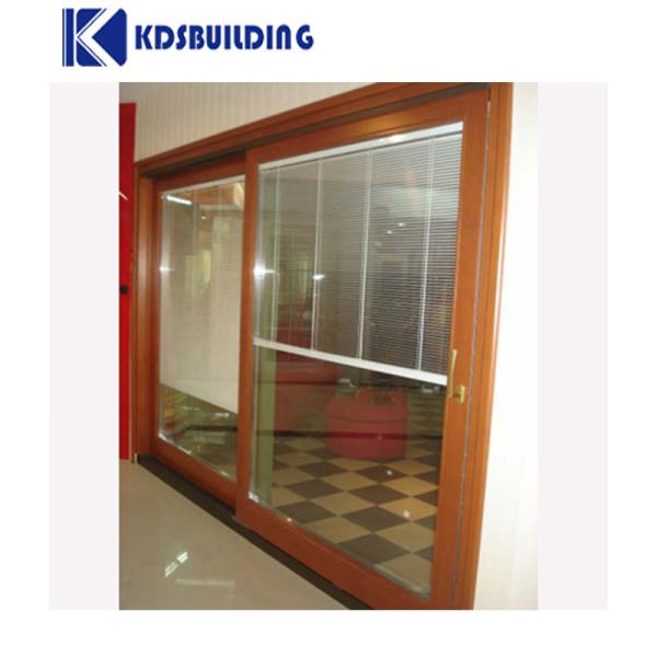 KDSBuilding Main Entrance Doors Interior Oak Wood Lift And Sliding Entry Door