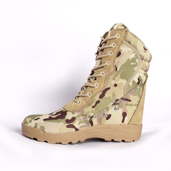 Shengjie Waterproof Breathable Mesh Upper PU Sole CN Hiking Boots High Top with Metal Eyelets Outdoor Shoes