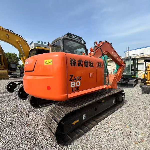 Premium Used Hitachi Excavator ZX80 8Ton Crawler For Heavy Duty Construction