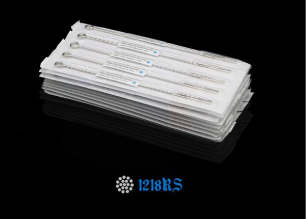 1218RS 7F Tattoo Needles Flat Liner Needles 9F 11F Pre - Sterilized With E O Gas