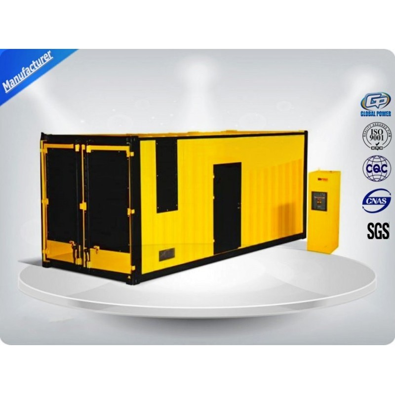 Electronic Starting Diesel Engine Generator Set , Water - Cooled 3 Phase Genset