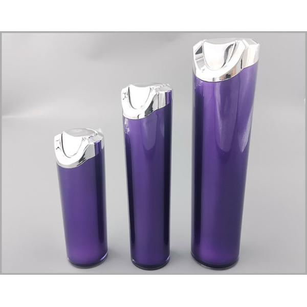 Luxury Purple 15ml Cosmetic Acrylic Bottle Packaging Set