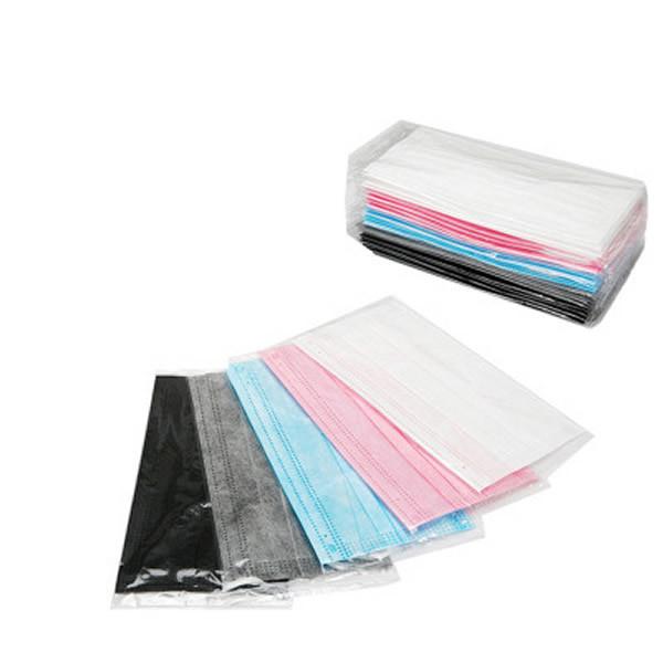 Lightweight Disposable 3 Ply Face Mask  Breathable Comfortable To Wear