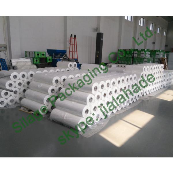 White Silage Wrap Film, 750mm*25mic*1800m, LLDPE round roll Stretch Wrap Film/Stretch Film for Silage/Hay Wrap Film