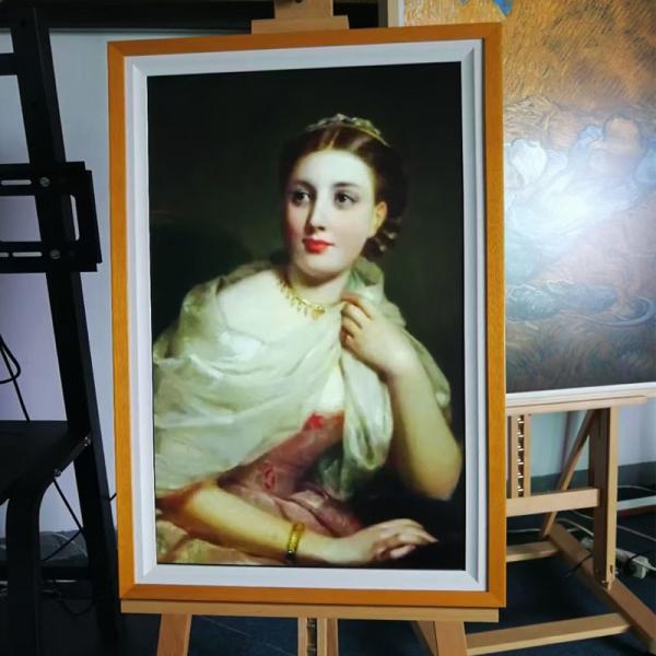 CE Wall Mounted Digital Signage 32 Inch 43 Inch 55 Inch 65 Inch Photo Frame Wall Display