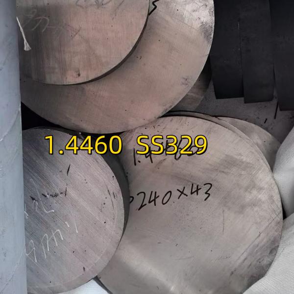 Barre ronde en acier inoxydable avec un diamètre de 120 mm dans la garde 1.4460 AISI 329 S32900