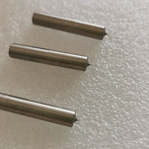 Tête de meulage diamantée électroplaquée personnalisée non standard 2.5*R2.5*30T*5mm Grain 1200 Pour l'ébavurage