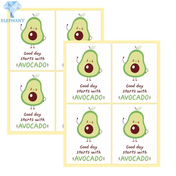 Oil Proof Vinyl Custom Sticky Labels Offset Printing Thank You Sticker Square