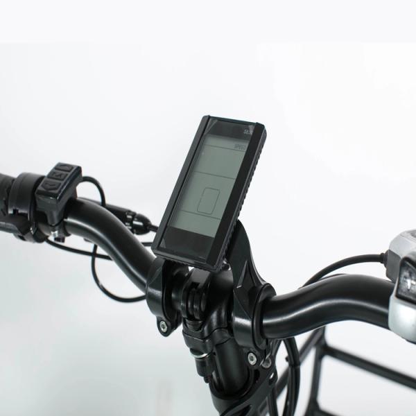 Light Weight 20 Inch Folding Electric Bike , Collapsible E Bike With Basket