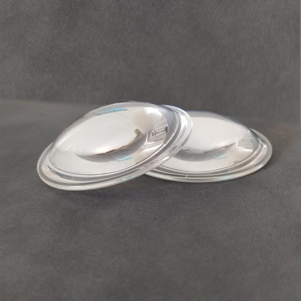 Объектив приведенный Tir стекла объектива 50mm рефлектора света факела оптически стеклянный 10 градусов удара