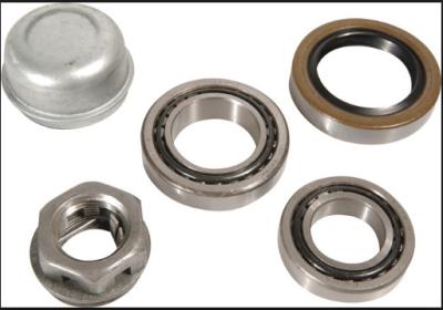 Car Engine Trailer Ball Bearings , Round Small Trailer Bearings For Wheels
