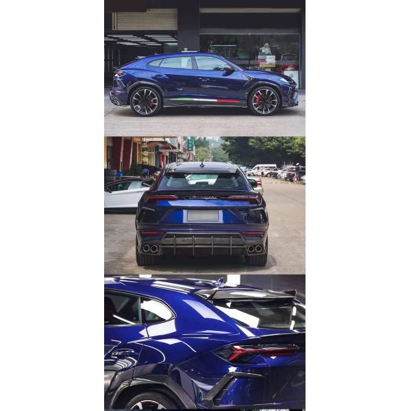 1016 Lamborghini Body Kit Auto Body Kit With Rear Diffuser Spoiler Hood