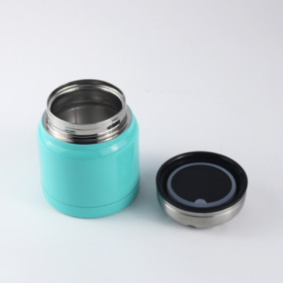 OEM Stainless Steel Insulated Thermostat Lunch Box Food Jar For Office