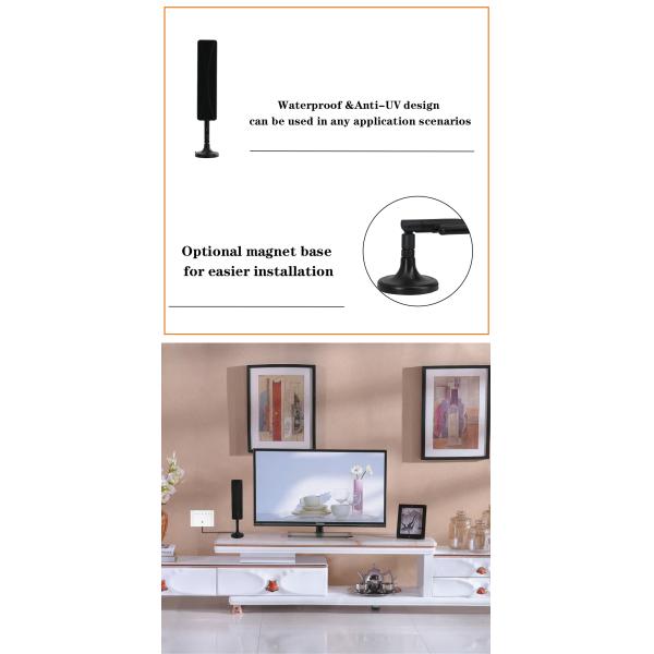 держатель поляка антенны Wifi высокого увеличения антенны 60*288mm 2-4dbi 3G 4G 5G LTE крытый