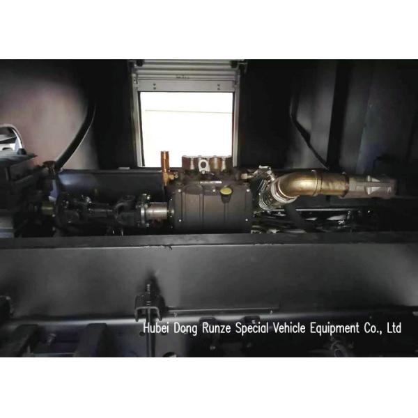 King Run High Pressure Sewer Jetter Truck For Sewer Drain Cleaning 4x2 / 4x4